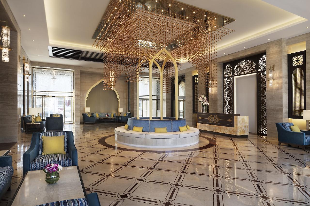 Al Najada Doha Hotel By Tivoli Ngoại thất bức ảnh The lobby of the hotel