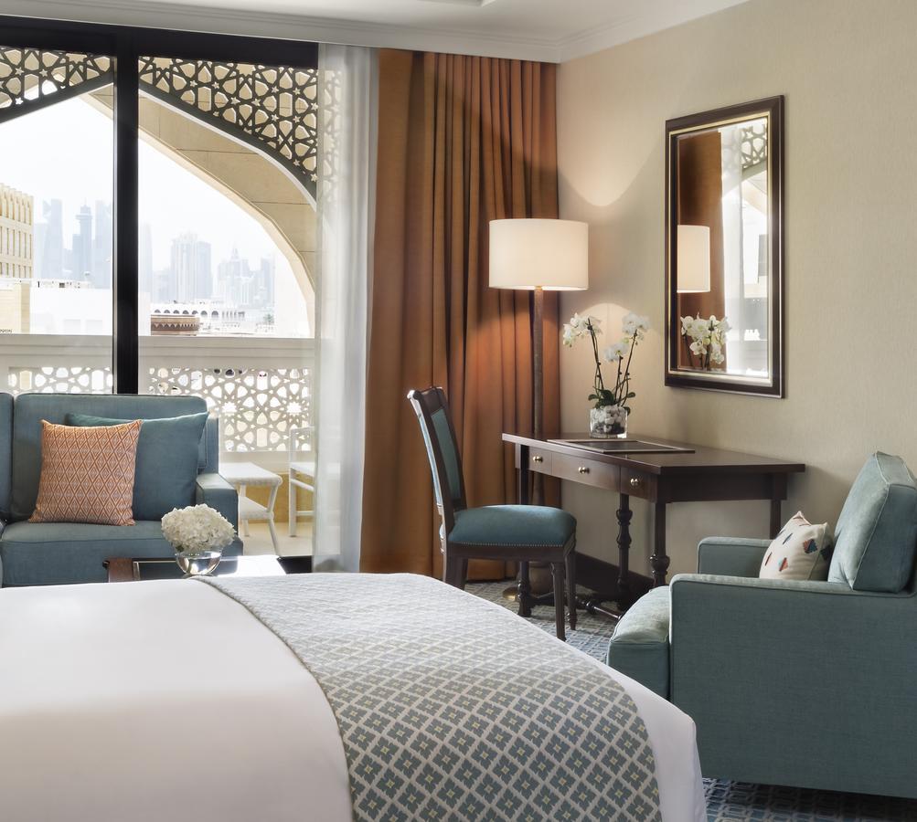 Al Najada Doha Hotel By Tivoli Ngoại thất bức ảnh A guest room at Jumeirah Emirates Towers Hotel
